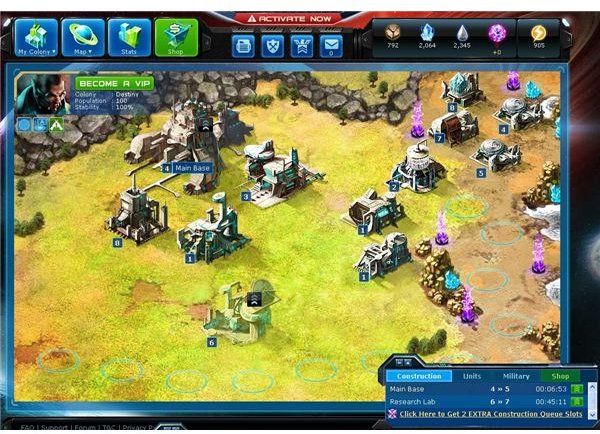 Browser MMO Games: Exoplanet War Review