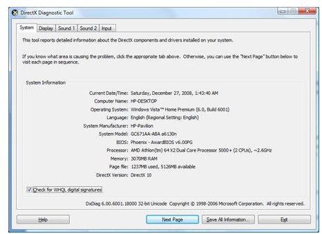 How to Update DirectX in Windows 7 and XP and Vista