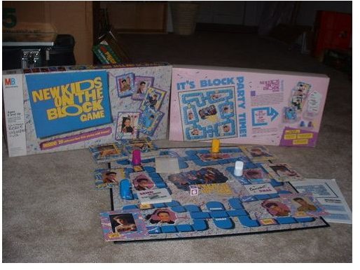 The New Kids on the Block Game made its way onto many girls&rsquo; bookshelves.