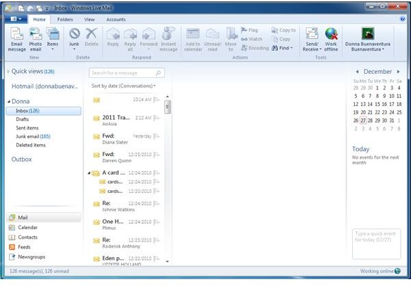 Free Anti-spam in Windows Live Mail