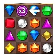 Keep an eye out for these multiplier medals: swapping them to clear a set of like-colered gems will really send your score through the ruof and beyond.