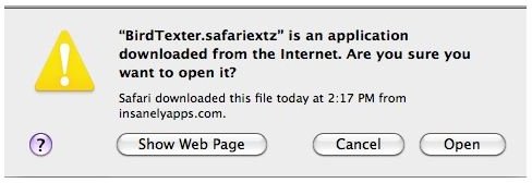 uninstalling safari extensions