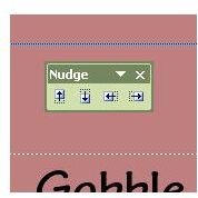 Nudge Toolbar