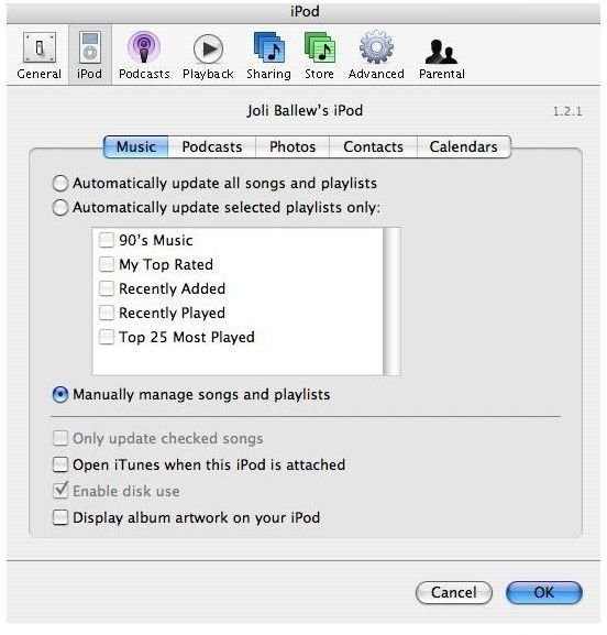 how to backup your ipod on your computer