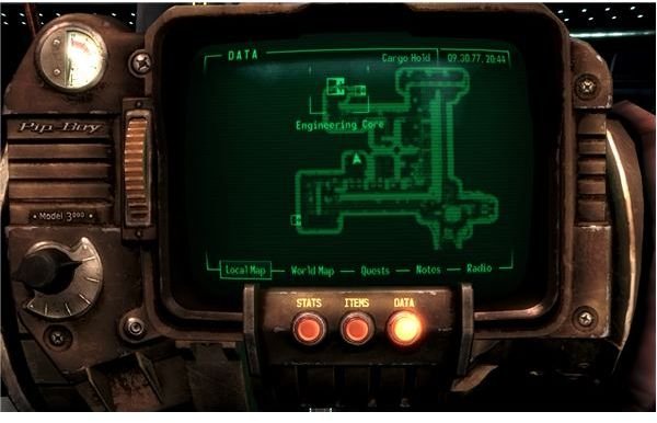 Fallout 3: Mothership Zeta - I&rsquo;m Standing Right in Front of Reid&rsquo;s Terminal Before I Unlock The Safe With The MPLX Novasurge
