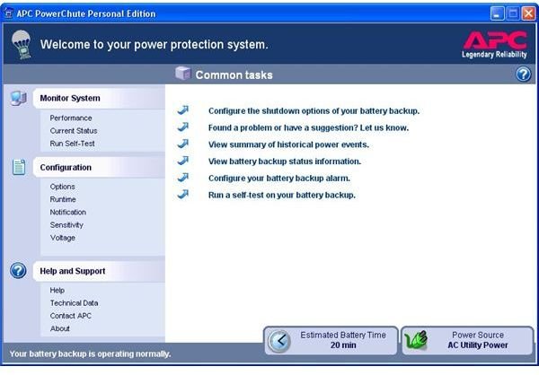 APC PowerChute Software