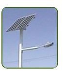 Solar street light based on LED