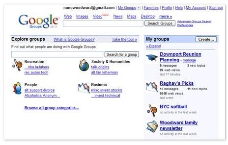 Making the Most of Google Groups