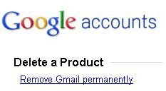 How to Delete a Gmail Account - Click on Remove Gmail Permanently