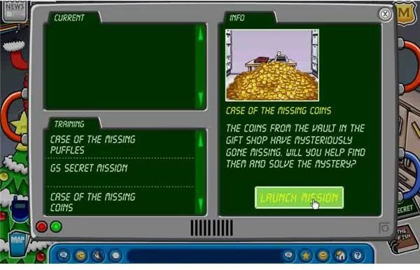 Club Penguin Cheats Mission 3: Case of the Missing Coins
