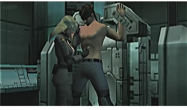 Sniper Wolf after capturing Snake