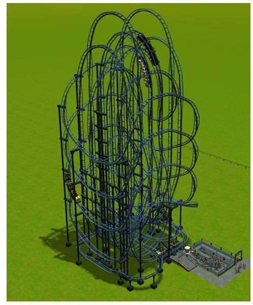 RCT3 Crazy Coaster 1