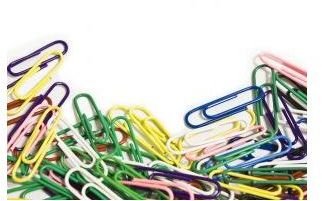 sxc.hu, colorful paper clips by Iprole