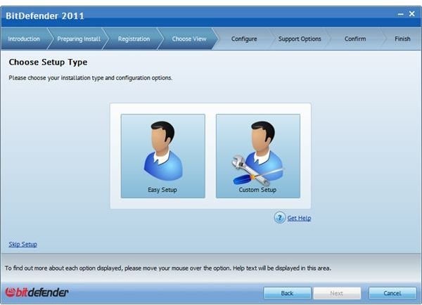 Install Option of BitDefender Internet Security 2011