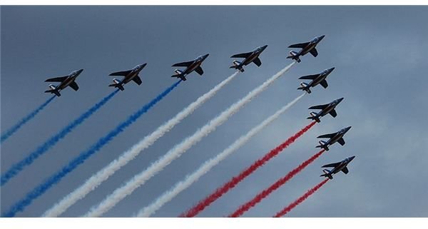 Bastille Day Flyover