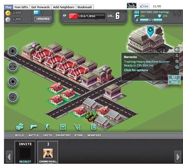 Urban Warfare Game Guide - Build a Military City on Facebook