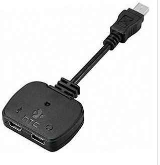 2-in-1 Audio Charging HTC Cable