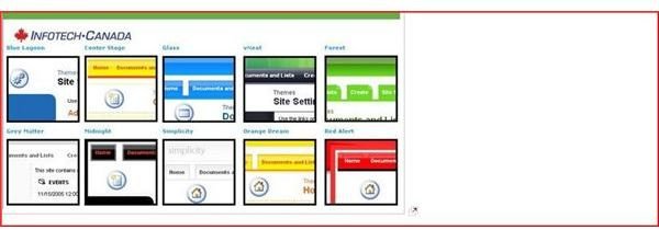 Infotech Canada old themes