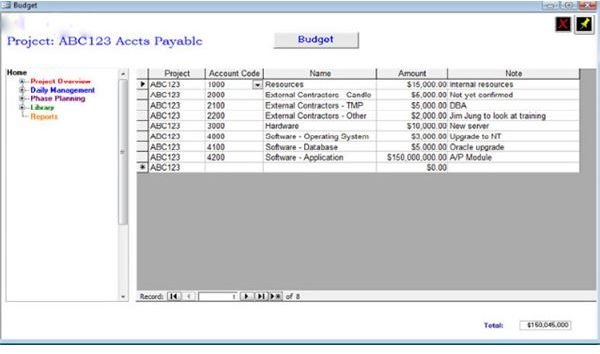 Project administrator screnshots.bmp