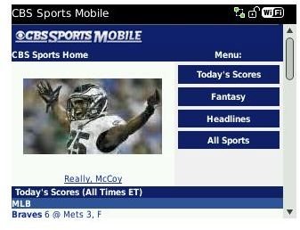 CBS Sports Mobile