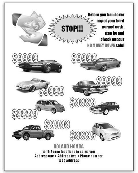 Auto Dealer display ad