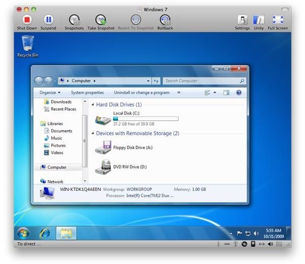 internet explorer for mac 2009