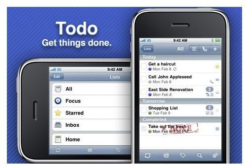 todo iphone app