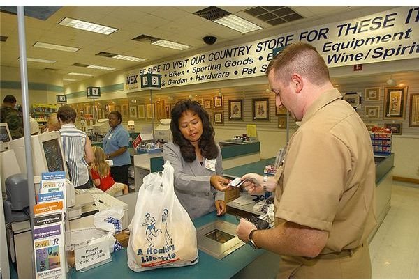 800px-US Navy 020807-N-0872M-515 A Shopper pays for his purchase at one of the cashier counters inside the Navy Exchange located at Naval Base Little Creek