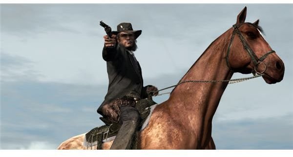 Red Dead Redemption Marston And Horse