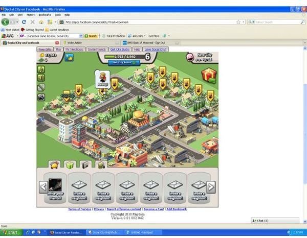 Facebook Game Review: Social City - Play a city building game on Facebook