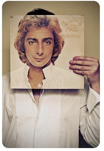 barry manilow sleeveface