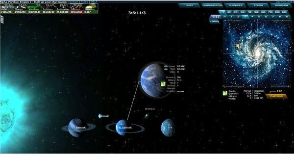 Alpha Vertikan Empire Review: Space Combat MMO Browser game