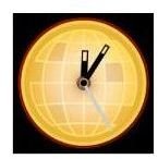 World News Analog Clock by Widgipedia
