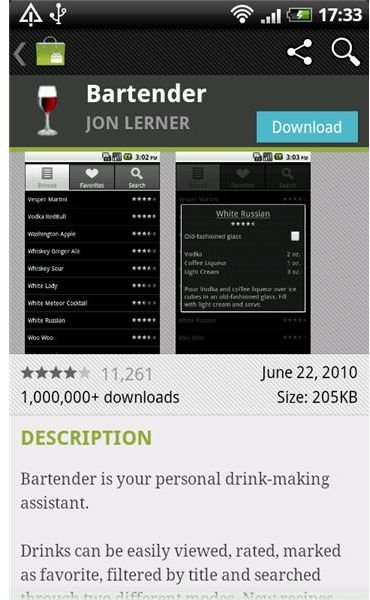 bartender drink app