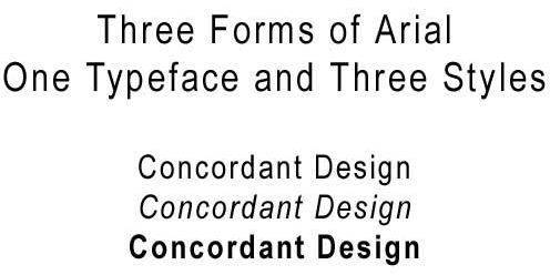 Examples of Typographic Principles: Concordance, Conflict and Contrast & How to Create Layouts with Typography That Uses Them