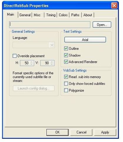 View Subtitles In Microsoft Windows Media Player With VobSub Plugin