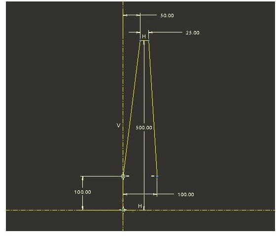 ProE Tutorial – Use Pro-E Graph Feature and Variable Section Sweep for Creating Cam Profile