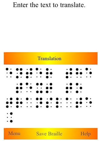 Braille Pro iPhone App