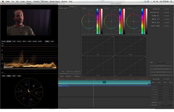 Cooling Off Images While Color Grading in Apple's Color 1.5