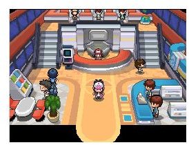 Pokemon Center in Black or White