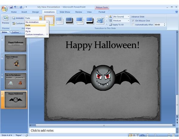 How to Add Animations in PowerPoint 2007