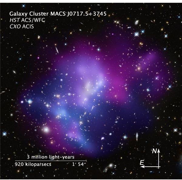  MACS J0717 galaxy cluster