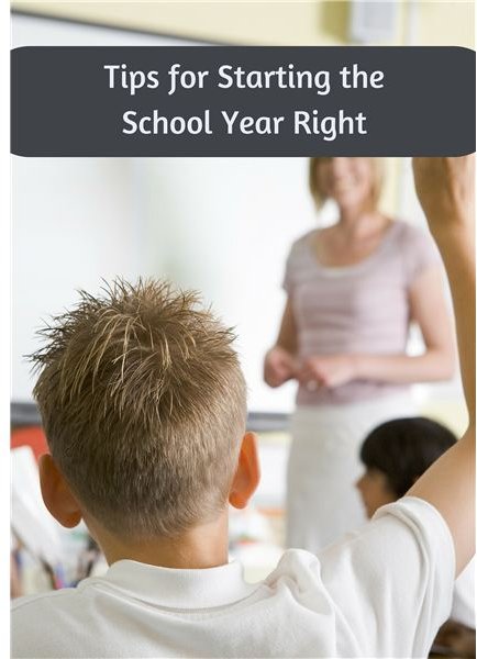 New School Year Tips for Parents: How to Help Your Child Start on the Right Foot