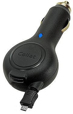 Micro-USB Retractable Car Charger