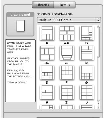 removing a template in comic life 3