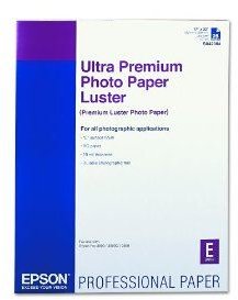 ultra premium luster paper 17 x 22 inches