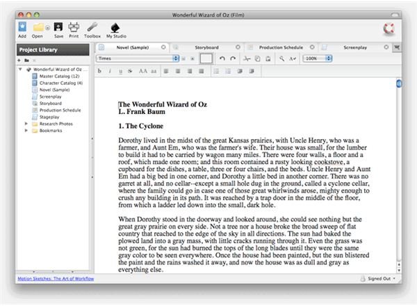 celtx script writing software free download