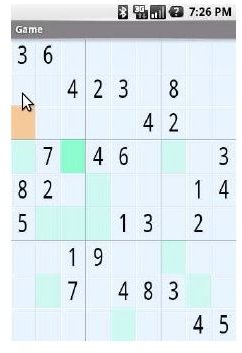Android Sudoku by Ed Burnette