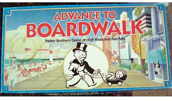 Advance to Boardwalk board game