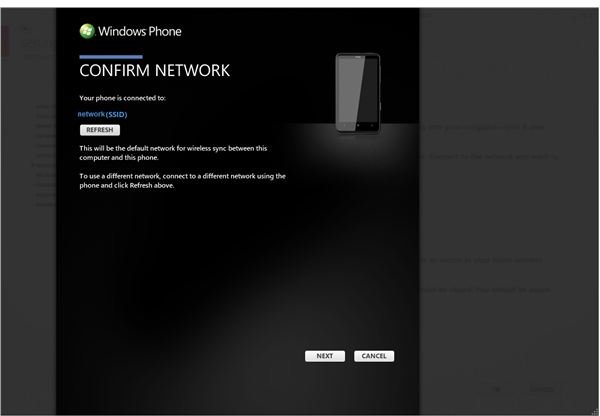 Setup a wireless Windows Phone 7 Sync with Zune